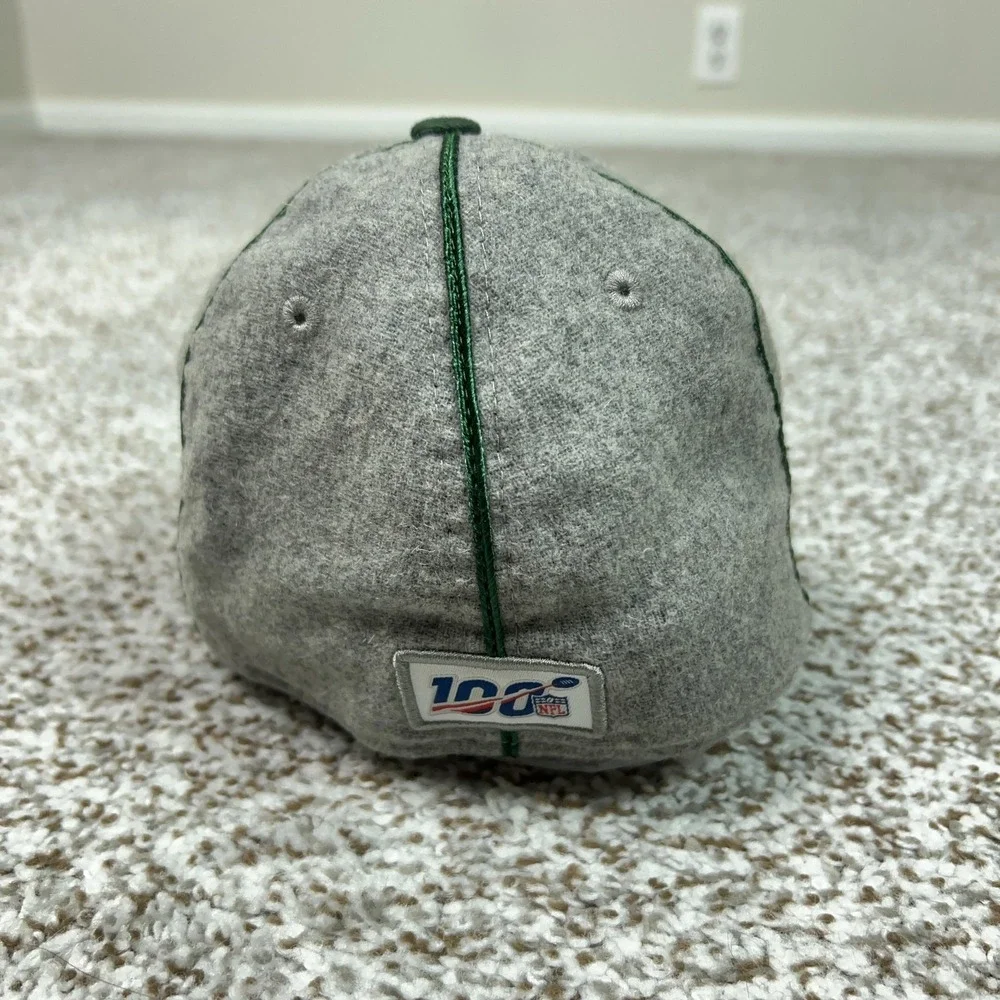Green Bay Packers‎ Hat Cap Flex Youth One Size Gray Green NFL Football New Era